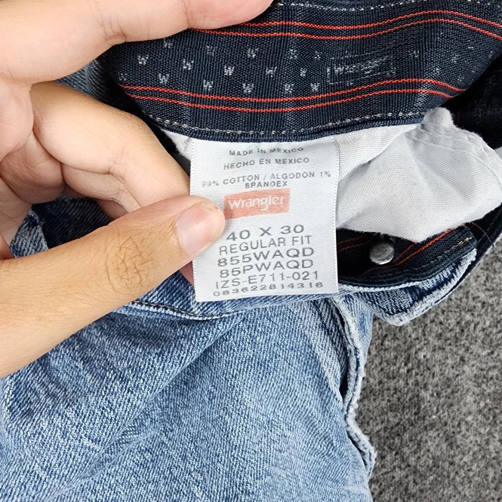 Wrangler regular 1% measurements